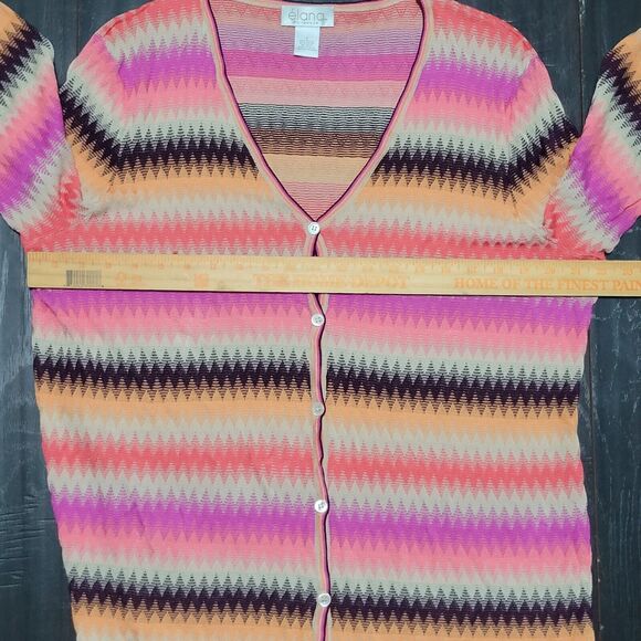 Elana By Tanner Cardigan Sweater Womens S or Size 1 Pink Light Academia Career - Picture 6 of 11